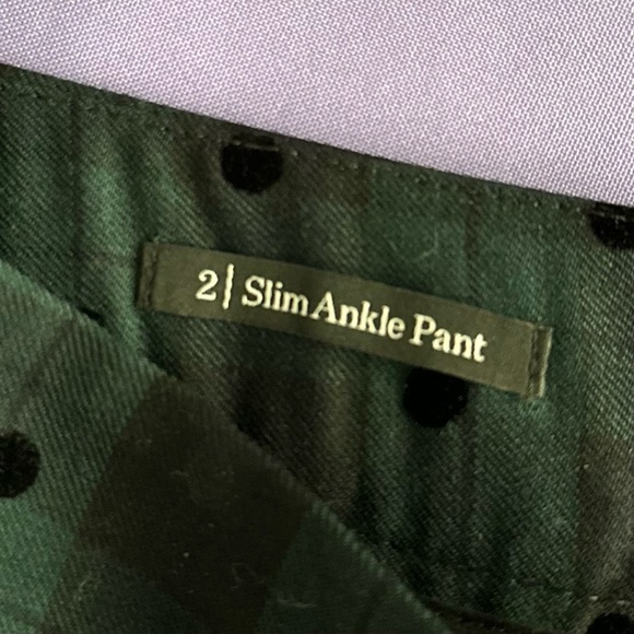 Talbots Slim Ankle Pant Size 2 - Picture 13 of 14